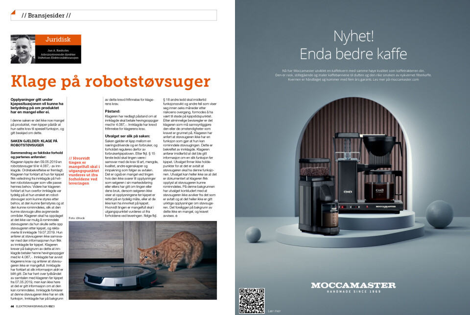 Artikkelen er tidligere publisert i papirutgaven av fagbladet Elektronikkbransjen nr. 5/2023, som ble distribuert uke 41. Her kan du lese artikkelen og bla gjennom digitalutgaven av bladet. Du kan lese alle utgaver av bladet digitalt, fra og med nr. 1/1937, på elektronikkbransjen.no/historiskarkiv.