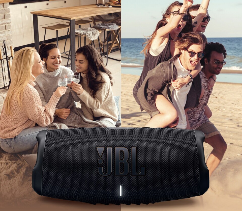 JBL Charge 5 Wi-Fi er kåret til «Årets lydprodukt 2023/2024». Foto: JBL