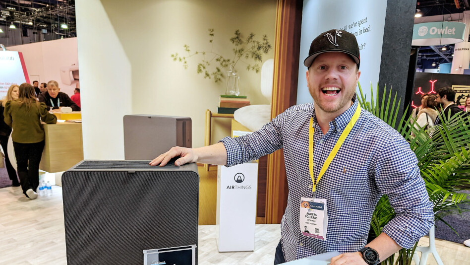 AIRTHINGS' FØRSTE LUFTRENSER