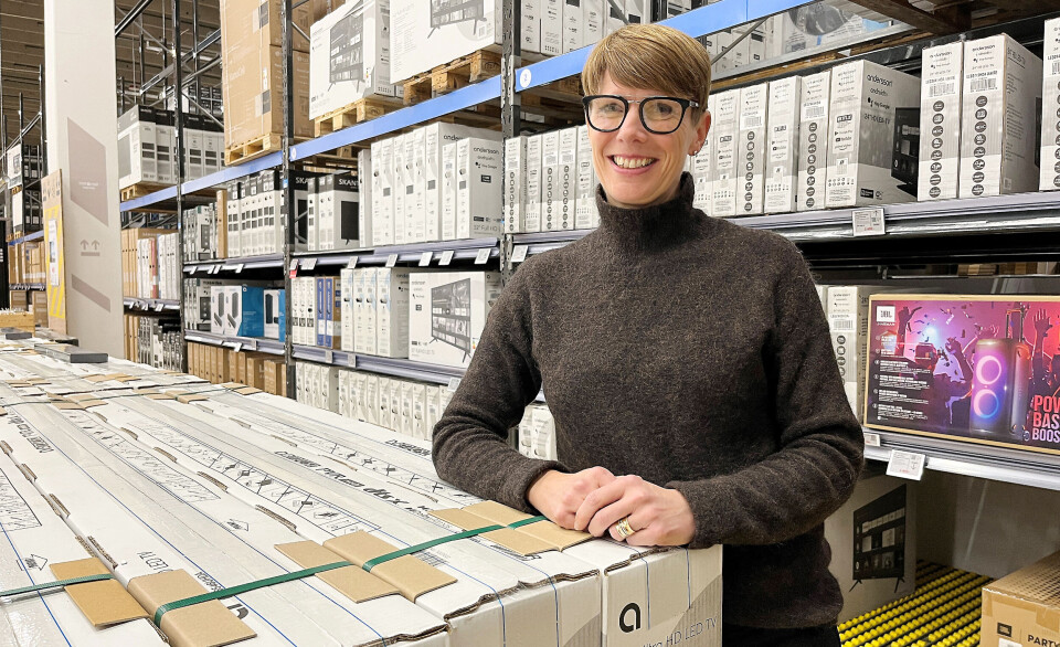 Pia Törnström har ansvaret for NetOnNets egne varemerker. Foto: NetOnNet