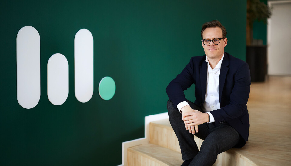 Administrerende direktør Jonas Hald Johansen i Whiteaway Group. Foto: Skousen