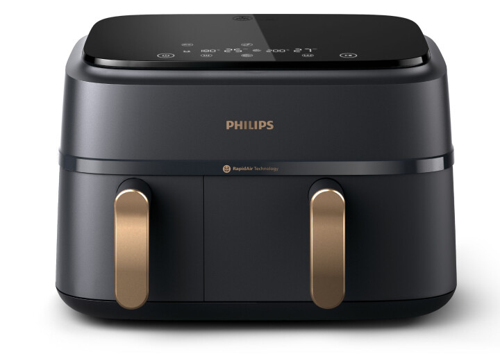 Philips Airfryer 3000 Series Dual Basket koster 2.800 kroner. Foto: Versuni