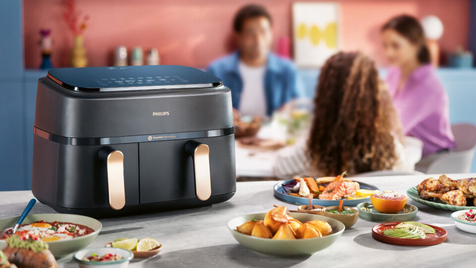 PHILIPS AIRFRYER 3000 SERIES DUALBASKET