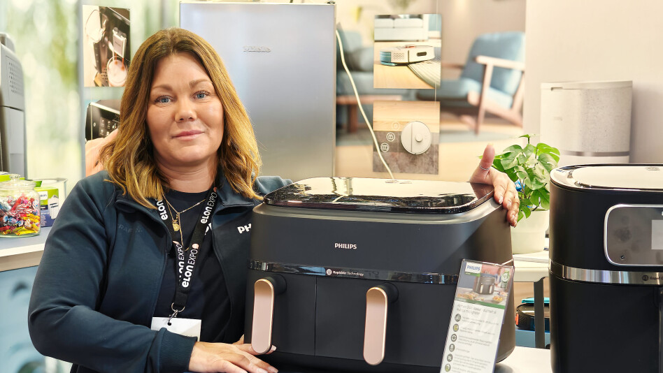 DOBBEL LUFTFRITYR FRA PHILIPS
