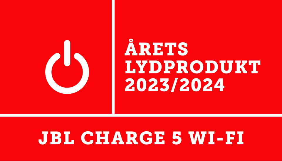 VELKOMMEN TIL ÅRETS BRANSJEFEST! Årets lydprodukt 2023/2024: JBL Charge 5 Wi-Fi