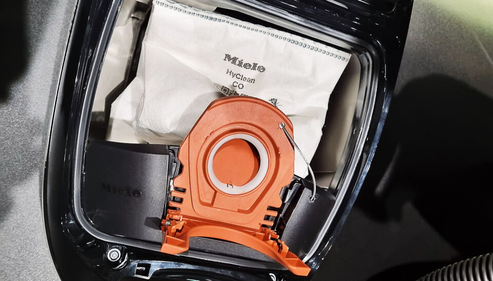 Miele har en ny løsning for støvsugerposene. Foto: Jan Røsholm