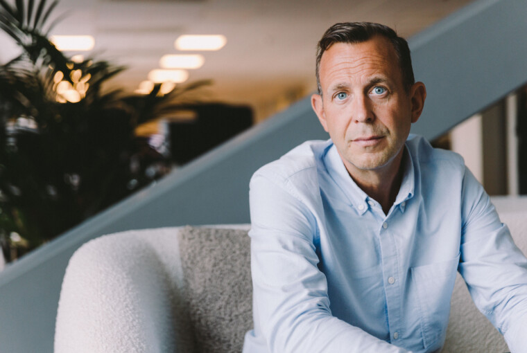 Tobias Lindh er administrerende direktør for Norden og Baltikum. Foto: Adyen