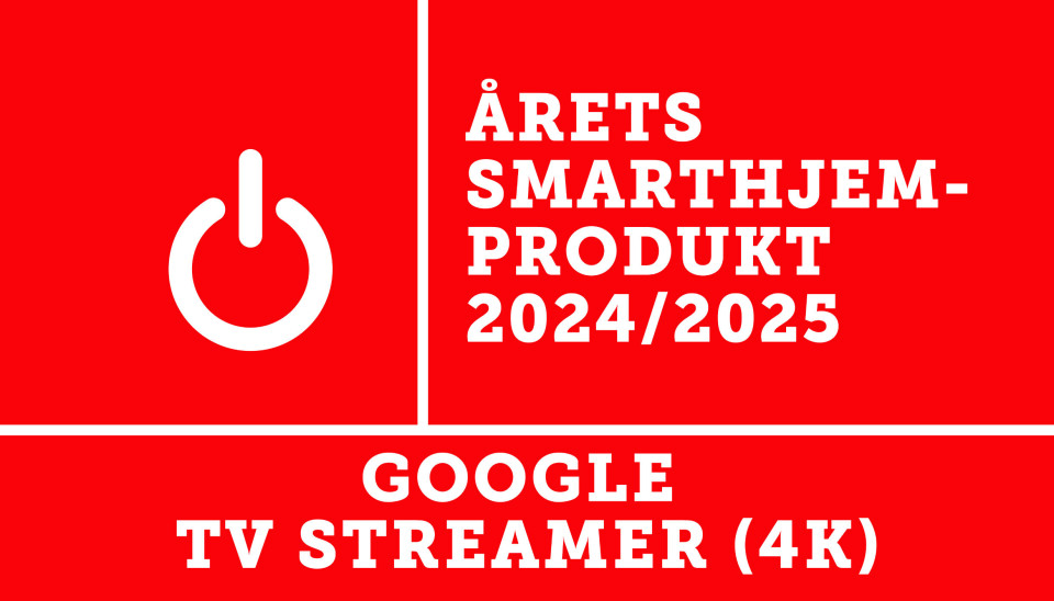 ÅRETS SMARTHJEMPRODUKT: GOOGLE TV STREAMER
