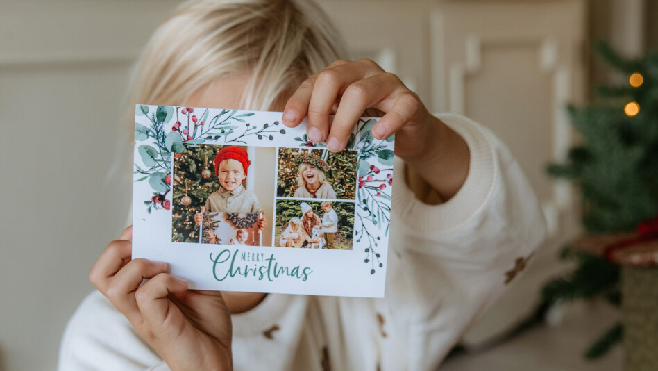 PERSONLIGE JULEKORT SPRER GLEDE