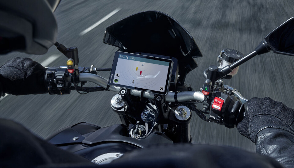 Garmin zūmo R1 Radar. Foto: Garmin