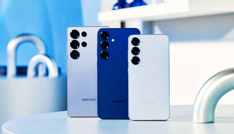 Hver av de tre Galaxy S25-modellene kommer i fire forskjellige farger. Foto: Samsung