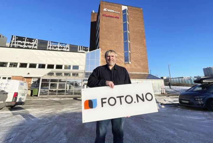 Foto.no og daglig leder Morten W. Nybrott flytter til Løren. Foto: Otto Motzke