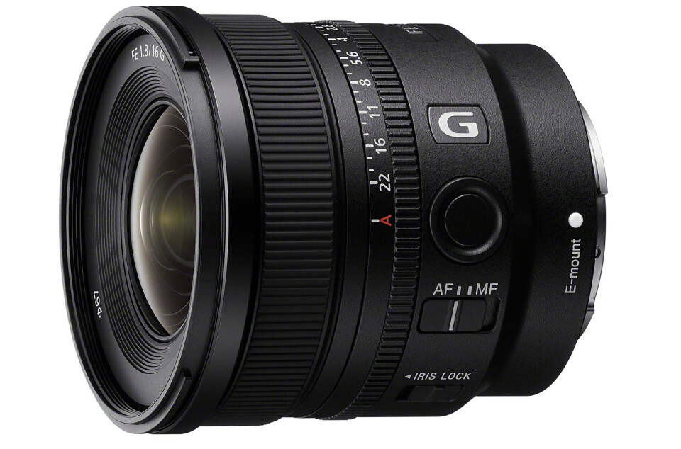 Sony FE 16mm F1.8 G. Foto: Sony