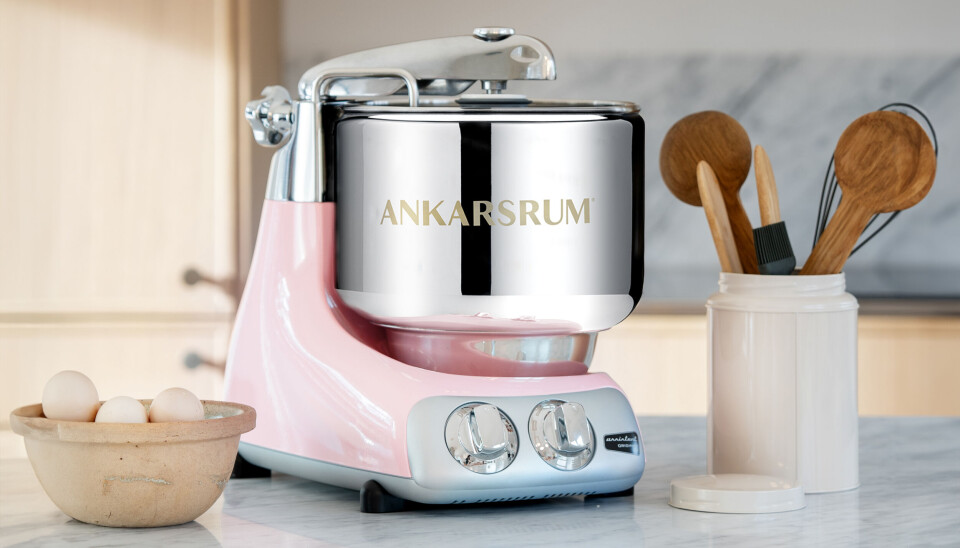 Ankarsrum Assistant Cloudy Pink. Foto: Ankarsrum