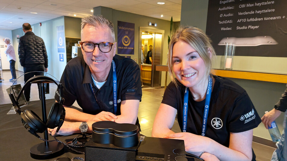 HODETELEFON I TOPPLIGAEN FRA YAMAHA