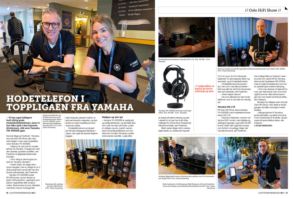 Artikkelen er tidligere publisert i papirutgaven av fagbladet Elektronikkbransjen nr. 2/2025, som ble distribuert uke 15. Her kan du lese artikkelen og bla gjennom digitalutgaven av bladet. Du kan lese alle utgaver av bladet digitalt, fra og med nr. 1/1937, på elektronikkbransjen.no/historiskarkiv.