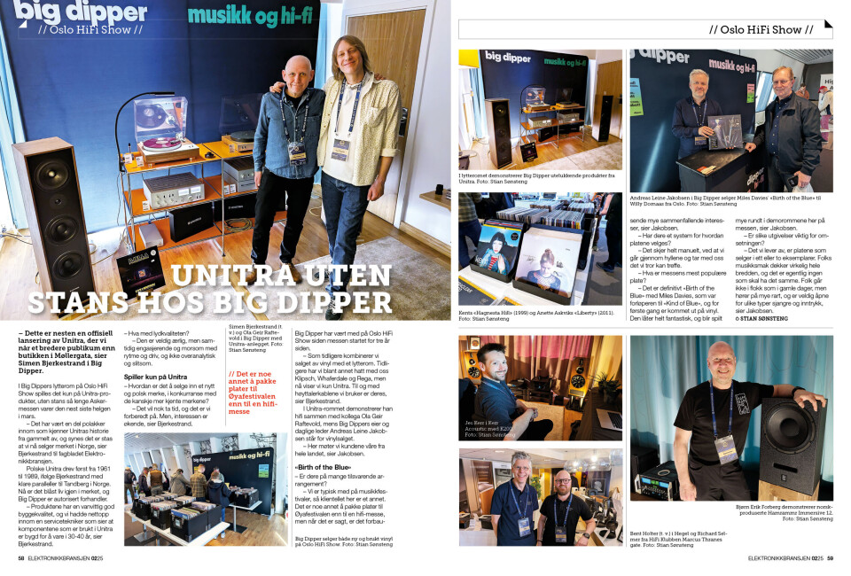 Artikkelen er tidligere publisert i papirutgaven av fagbladet Elektronikkbransjen nr. 2/2025, som ble distribuert uke 15. Her kan du lese artikkelen og bla gjennom digitalutgaven av bladet. Du kan lese alle utgaver av bladet digitalt, fra og med nr. 1/1937, på elektronikkbransjen.no/historiskarkiv.