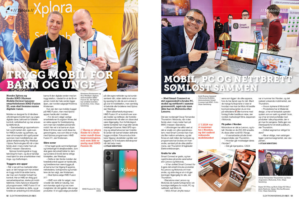 Artikkelen er tidligere publisert i papirutgaven av fagbladet Elektronikkbransjen nr. 2/2025, som ble distribuert uke 15. Her kan du lese artikkelen og bla gjennom digitalutgaven av bladet. Du kan lese alle utgaver av bladet digitalt, fra og med nr. 1/1937, på elektronikkbransjen.no/historiskarkiv.