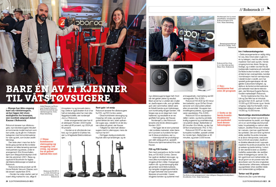 Artikkelen er tidligere publisert i papirutgaven av fagbladet Elektronikkbransjen nr. 2/2025, som ble distribuert uke 15. Her kan du lese artikkelen og bla gjennom digitalutgaven av bladet. Du kan lese alle utgaver av bladet digitalt, fra og med nr. 1/1937, på elektronikkbransjen.no/historiskarkiv.