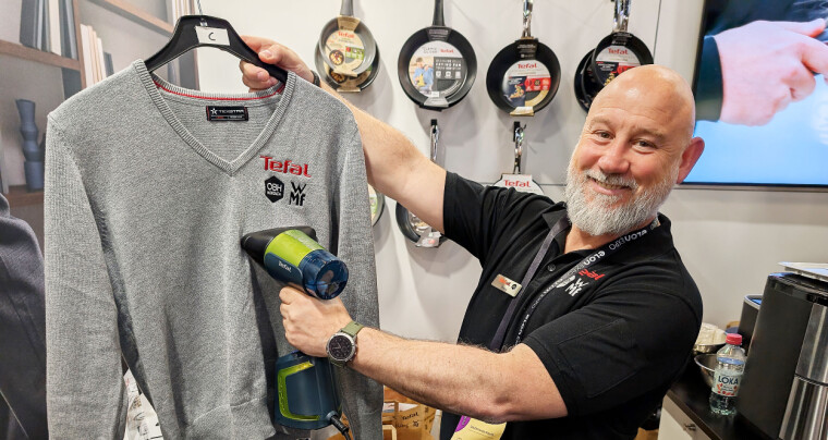 DAMPMASKIN MED VAKUUMSUG