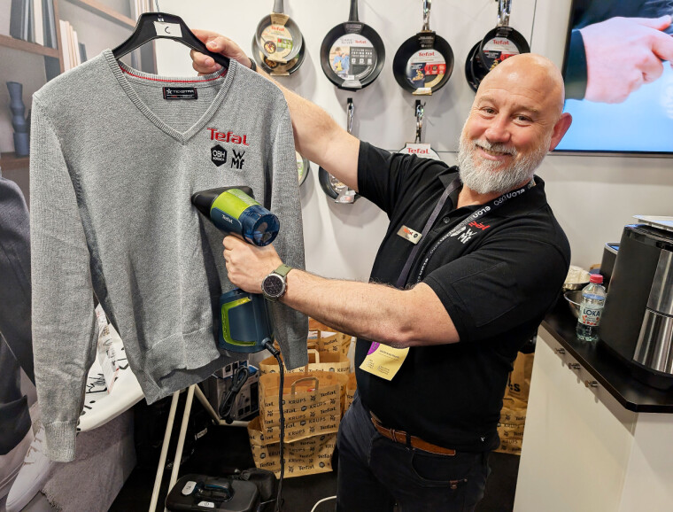 DAMPMASKIN MED VAKUUMSUG