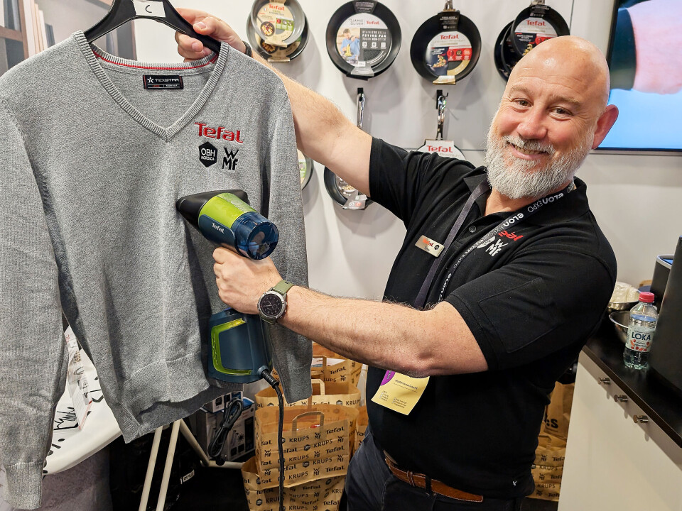 Tonny Friberg med Tefal Aerosteam. Foto: Stian Sønsteng