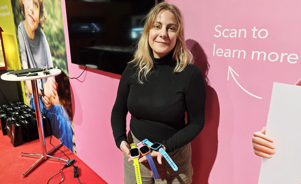 Kristinna Kristensen i Xplora med X6Play og XGO3. Foto: Jan Røsholm