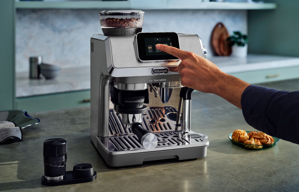 La Specialista Touch har fått en ny berøringsskjerm. Foto: De'Longhi