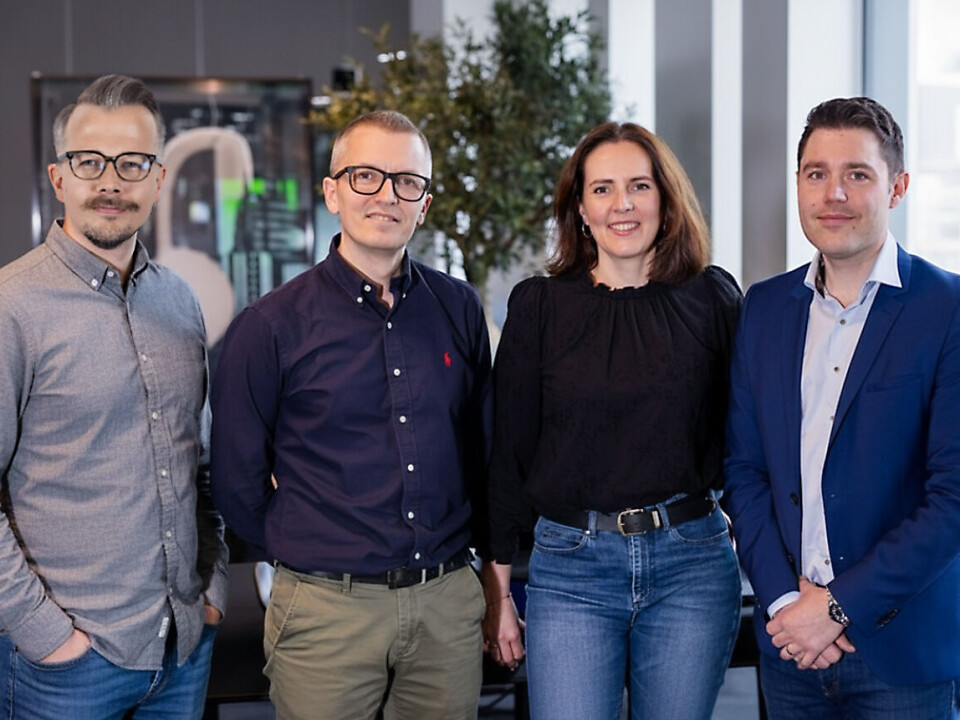 Aleksander Steffensen (f. v.), Michael Laursen, Christine Torp og Daniel Danielsson. Foto: Elkjøp